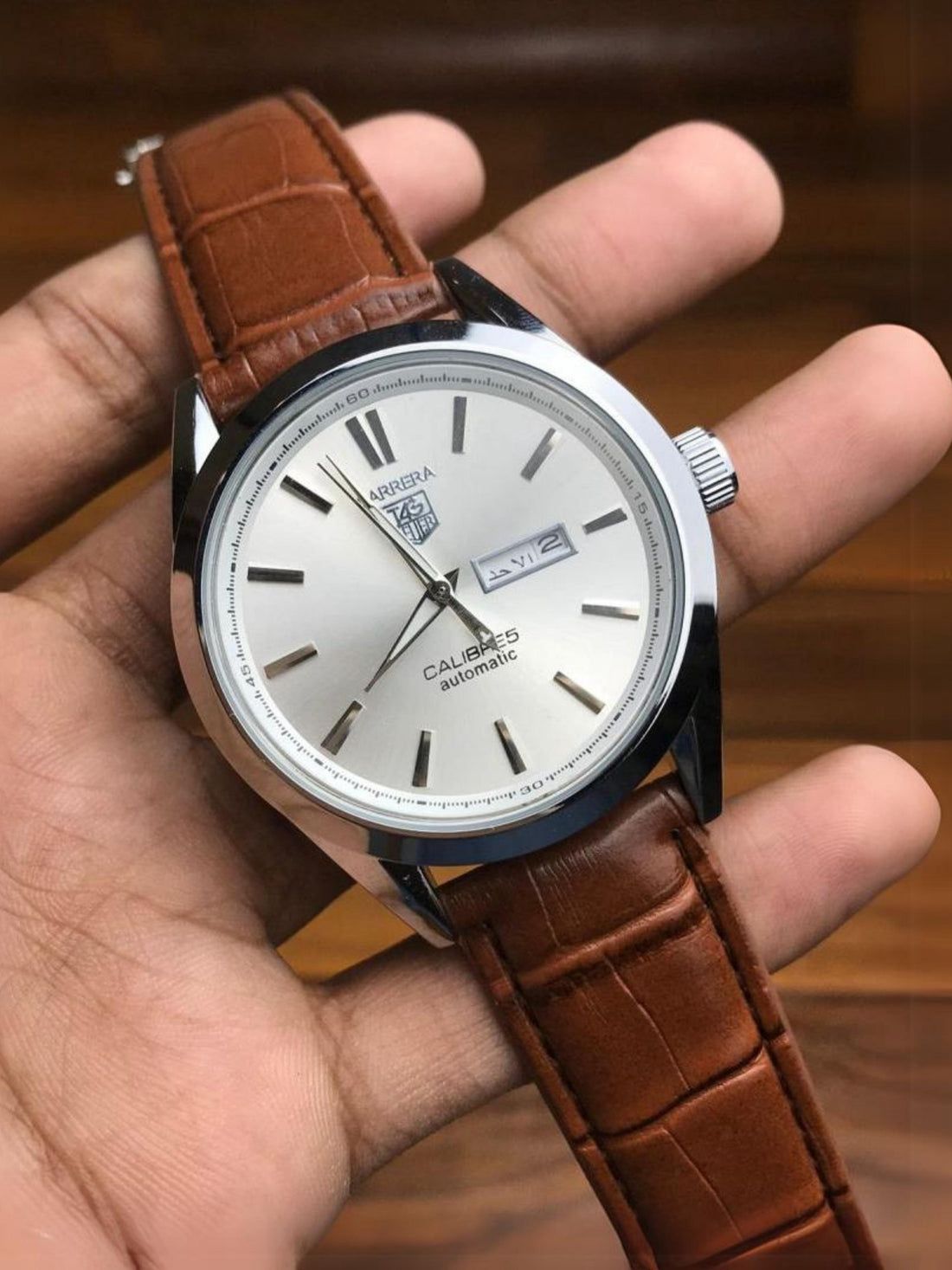 Tag Calibre 5 Watch With Day&Date